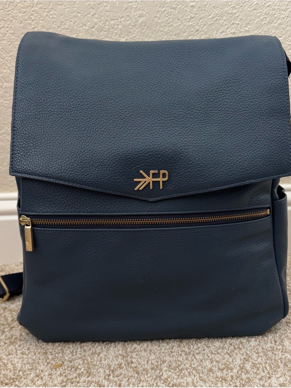 Freshly Picked Classic Diaper Bag Backpack in Navy (color no longer made)